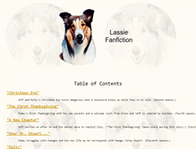 Tablet Screenshot of fanfiction.lassieweb.org